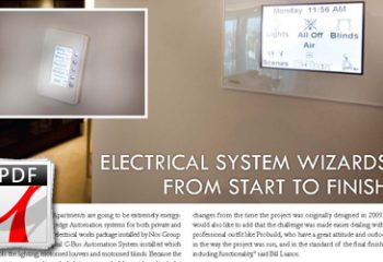 Electrical system wizards from start to finish